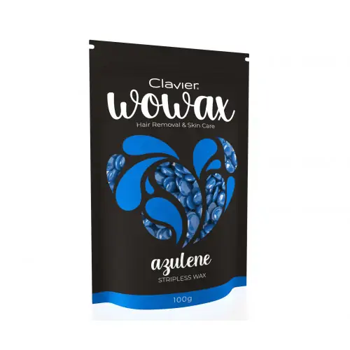 Depiliacinis vaškas granulėmis "Wowax Azulene"